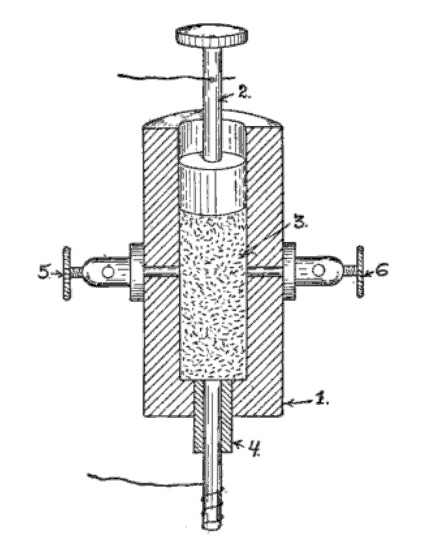 Branly coherer, from Archie Frederick Collins *Wireless Telegraphy*