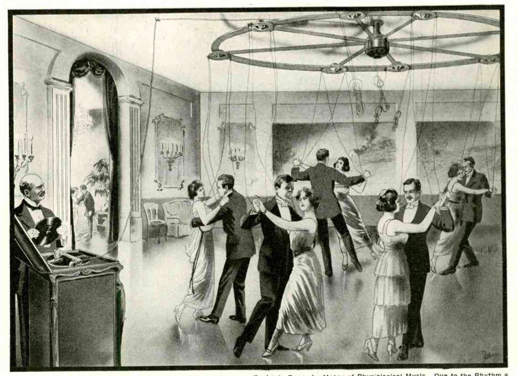 During Tests with Totally Deaf People, They All Expressed a Great Desire to Dance by Means of Physiological Music.  Due to the Rhythm a Deaf Person Can Now Dance Without Any Trouble by Means of Physiological Music.