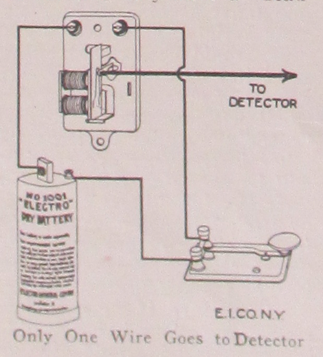 Only One Wire Goes to Detector